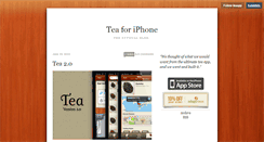 Desktop Screenshot of blog.teaapp.com